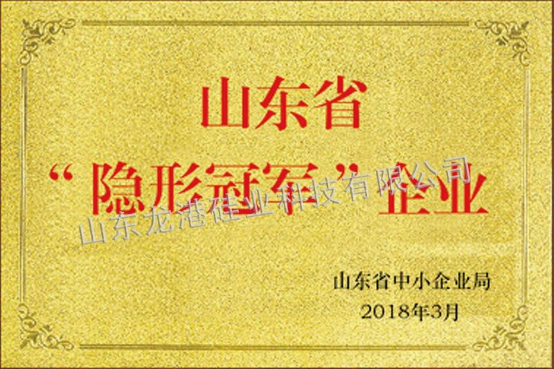山東省“隱形冠軍”企業